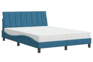 vidaXL seng med madras